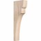 Ekena Millwork Yorktown Smooth Corbel, Douglas Fir, 3 1/2"W x 8"D x 24"H COR04X08X24YOR00SDF - alternate 1